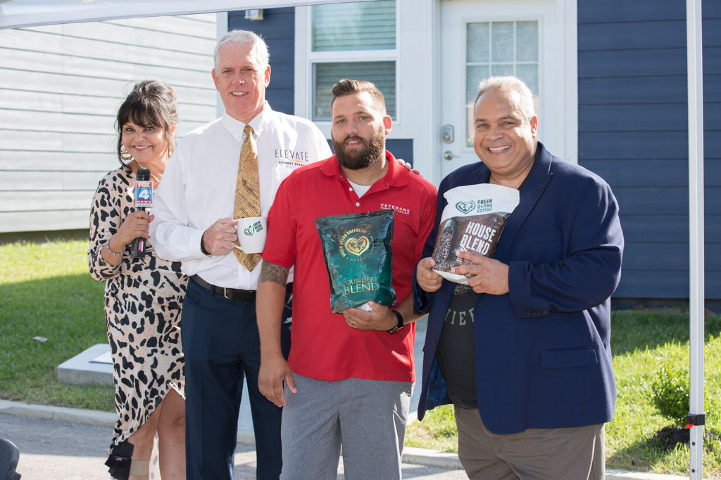 Green Beans Coffee Teams Up with Veterans Community Project
