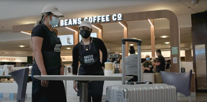 Green Beans Coffee featured again in San Francisco International Airport's video campaign